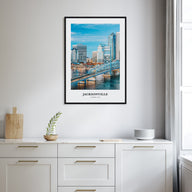 Jacksonville Portrait Color Poster