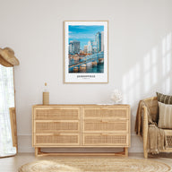 Jacksonville Portrait Color Poster