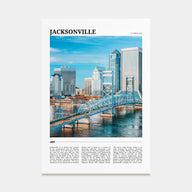 Jacksonville Travel Color Poster