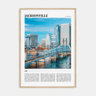 Jacksonville Travel Color Poster