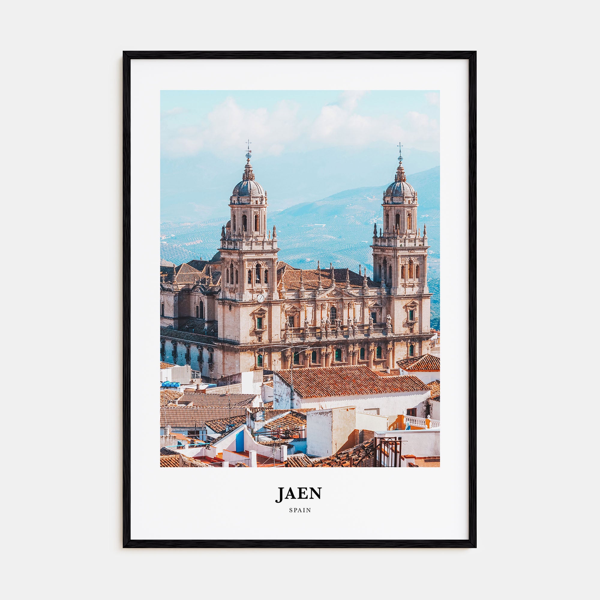 Jaen Portrait Color Poster