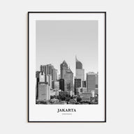Jakarta Portrait B&W No 1 Poster