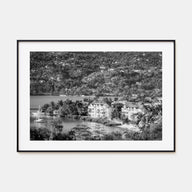 Jamaica Landscape B&W Poster
