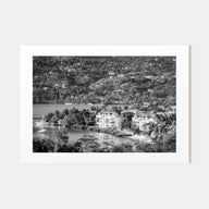 Jamaica Landscape B&W Poster