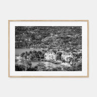 Jamaica Landscape B&W Poster