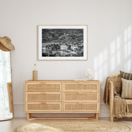 Jamaica Landscape B&W Poster