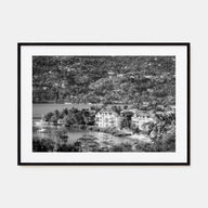 Jamaica Landscape B&W Poster