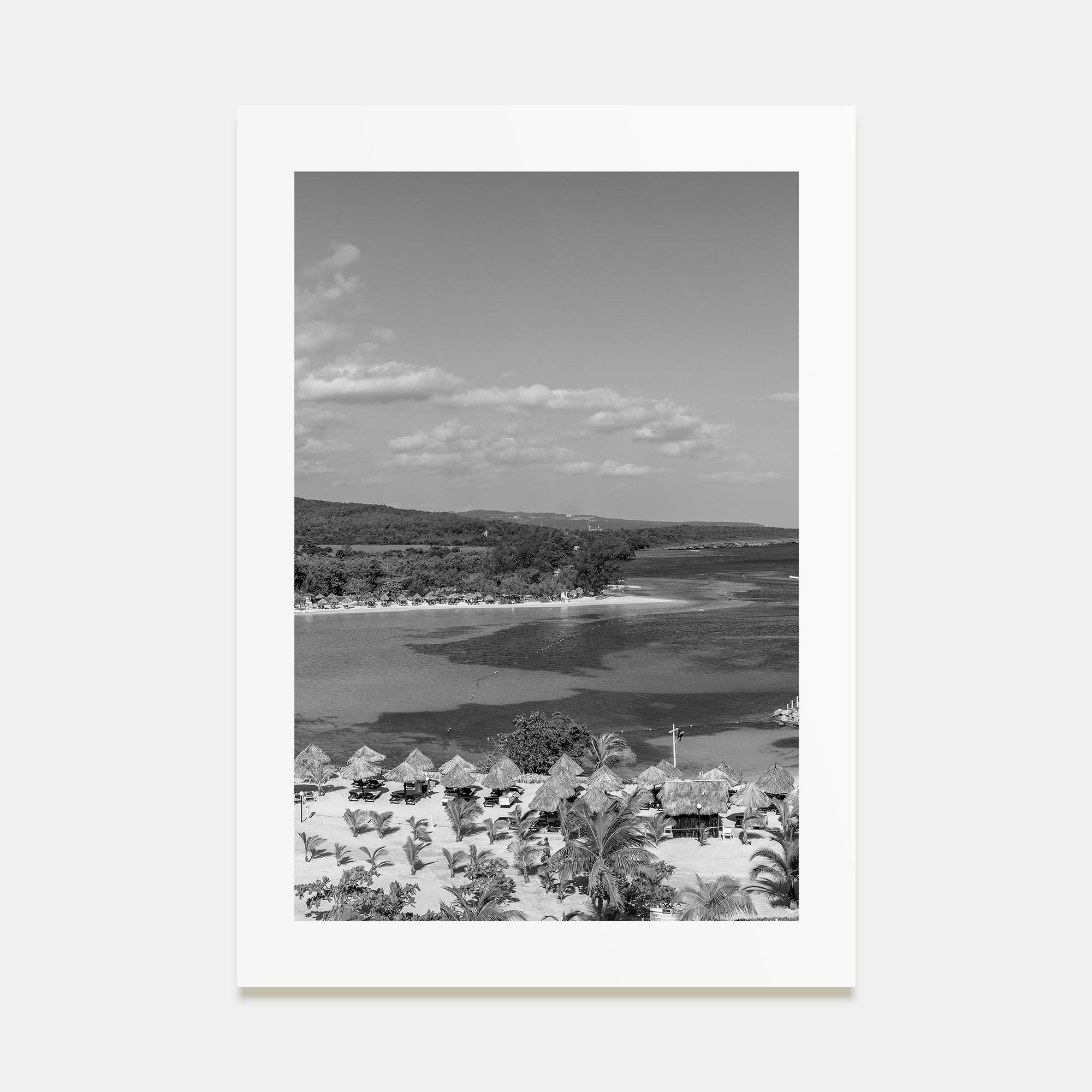 Jamaica Photo B&W Poster