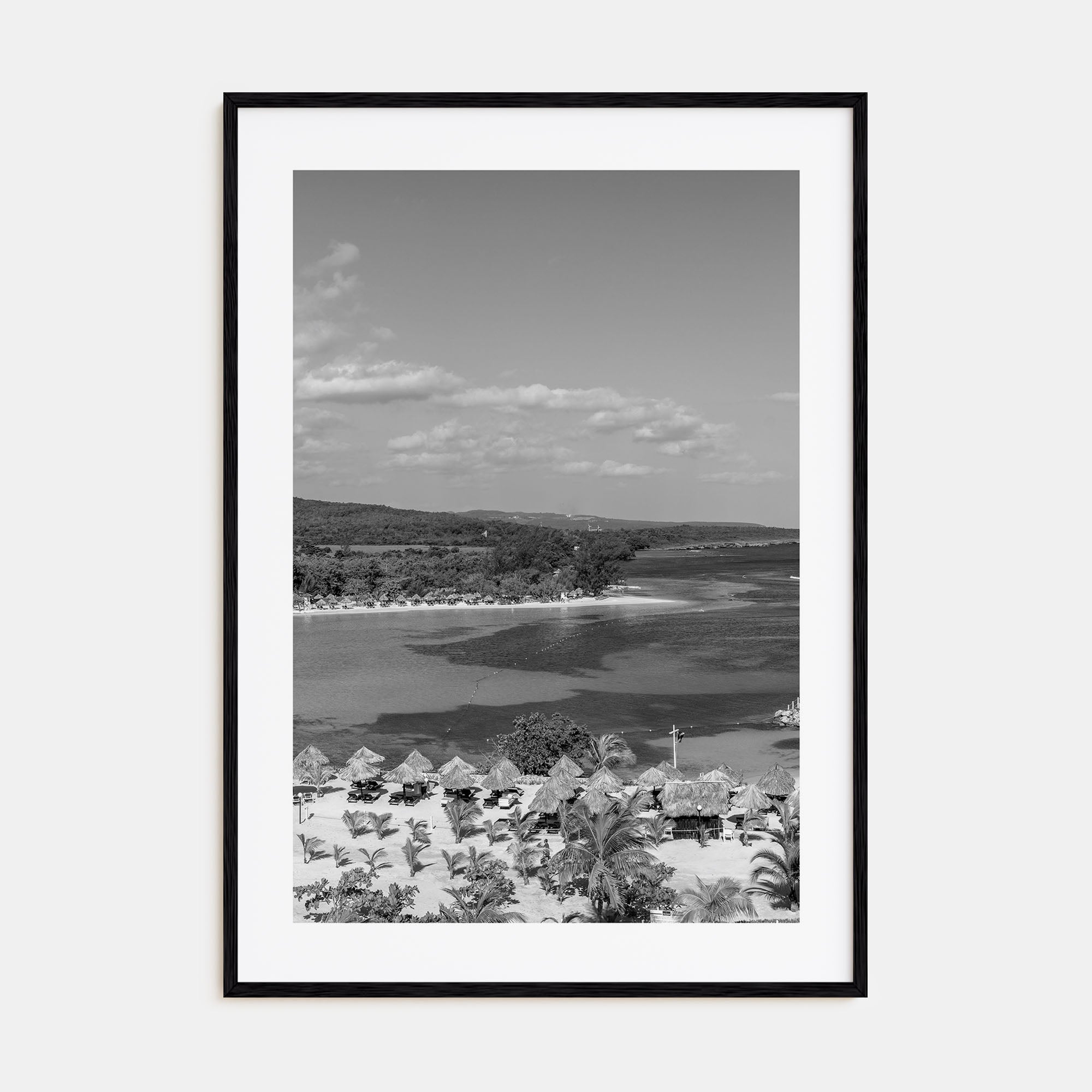 Jamaica Photo B&W Poster