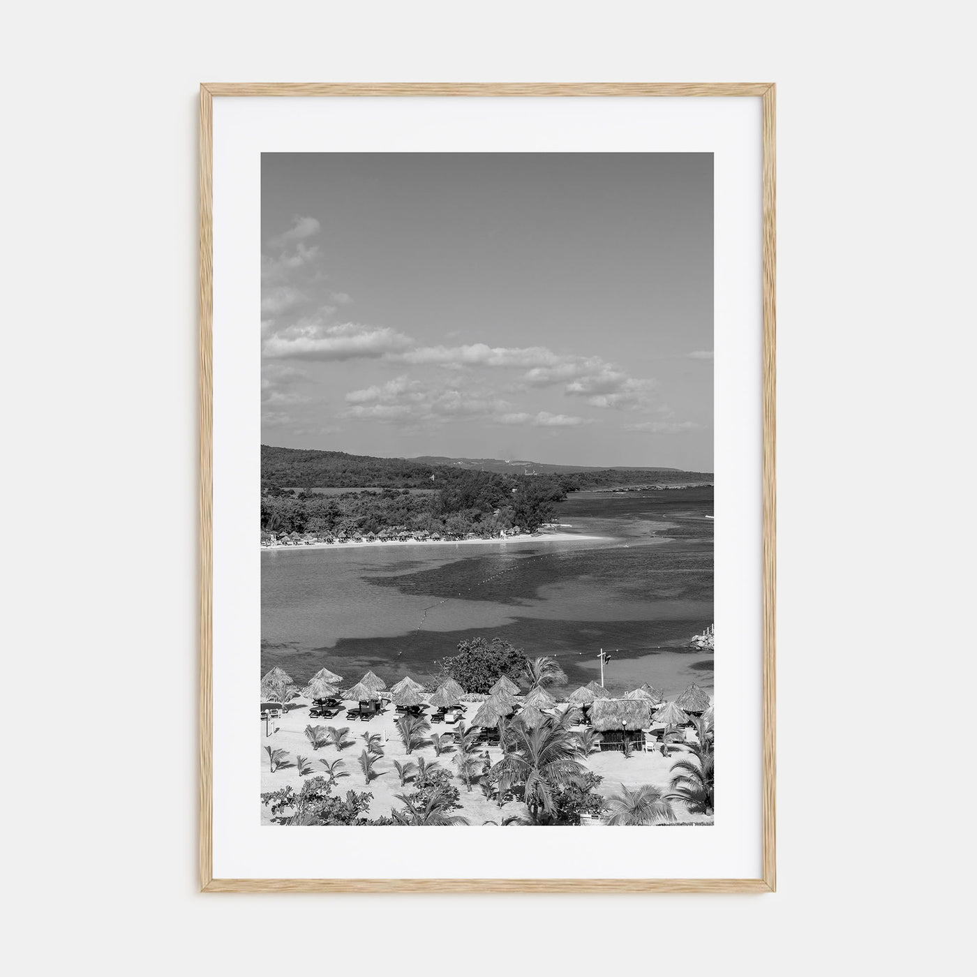 Jamaica Photo B&W Poster