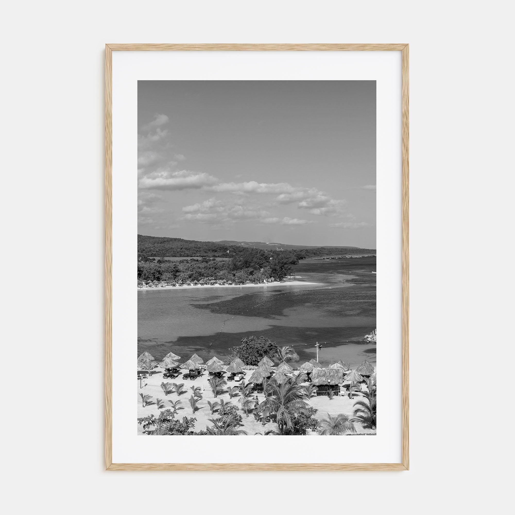 Jamaica Photo B&W Poster