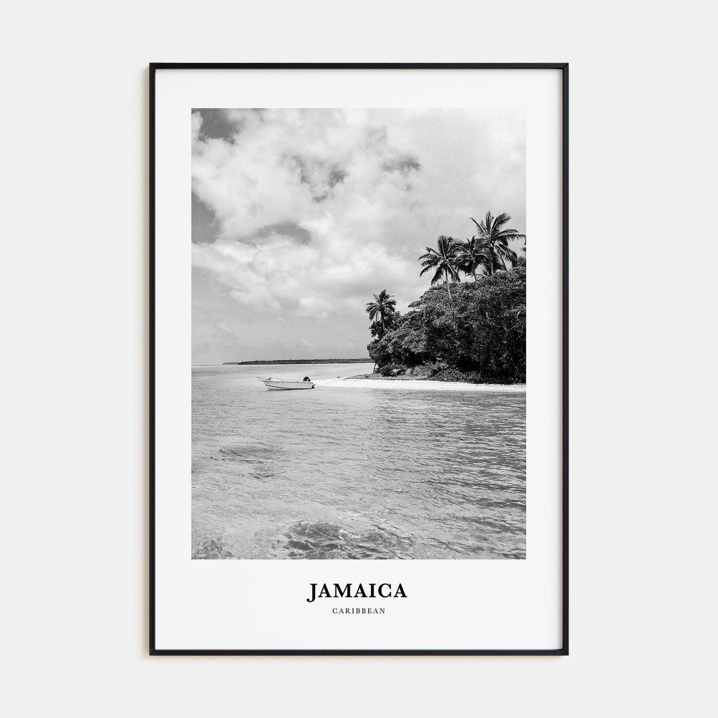 Jamaica Portrait B&W No 3 Poster