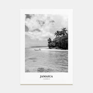 Jamaica Portrait B&W No 3 Poster