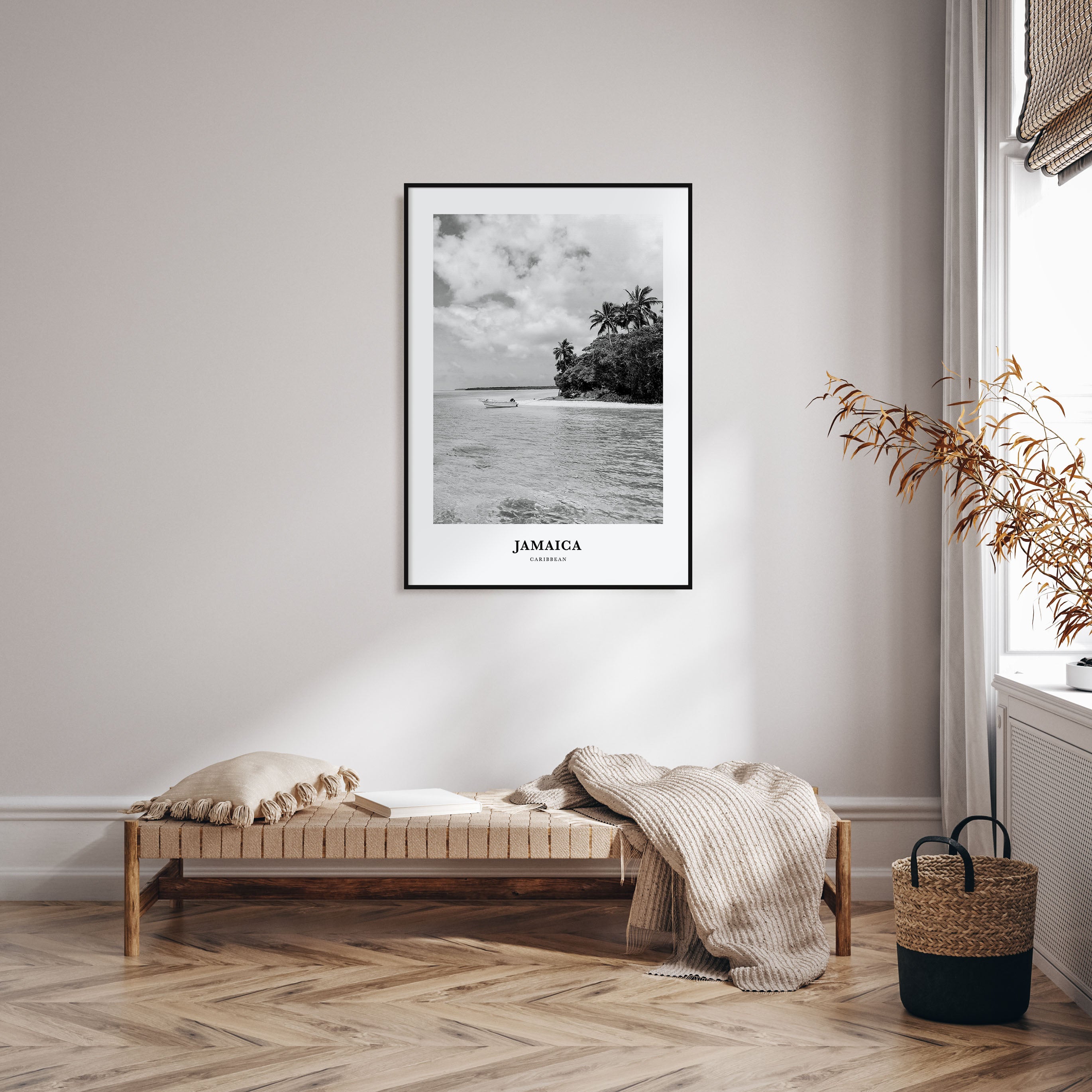 Jamaica Portrait B&W No 3 Poster