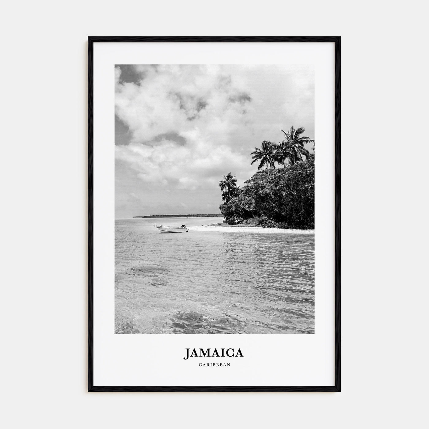 Jamaica Portrait B&W No 3 Poster