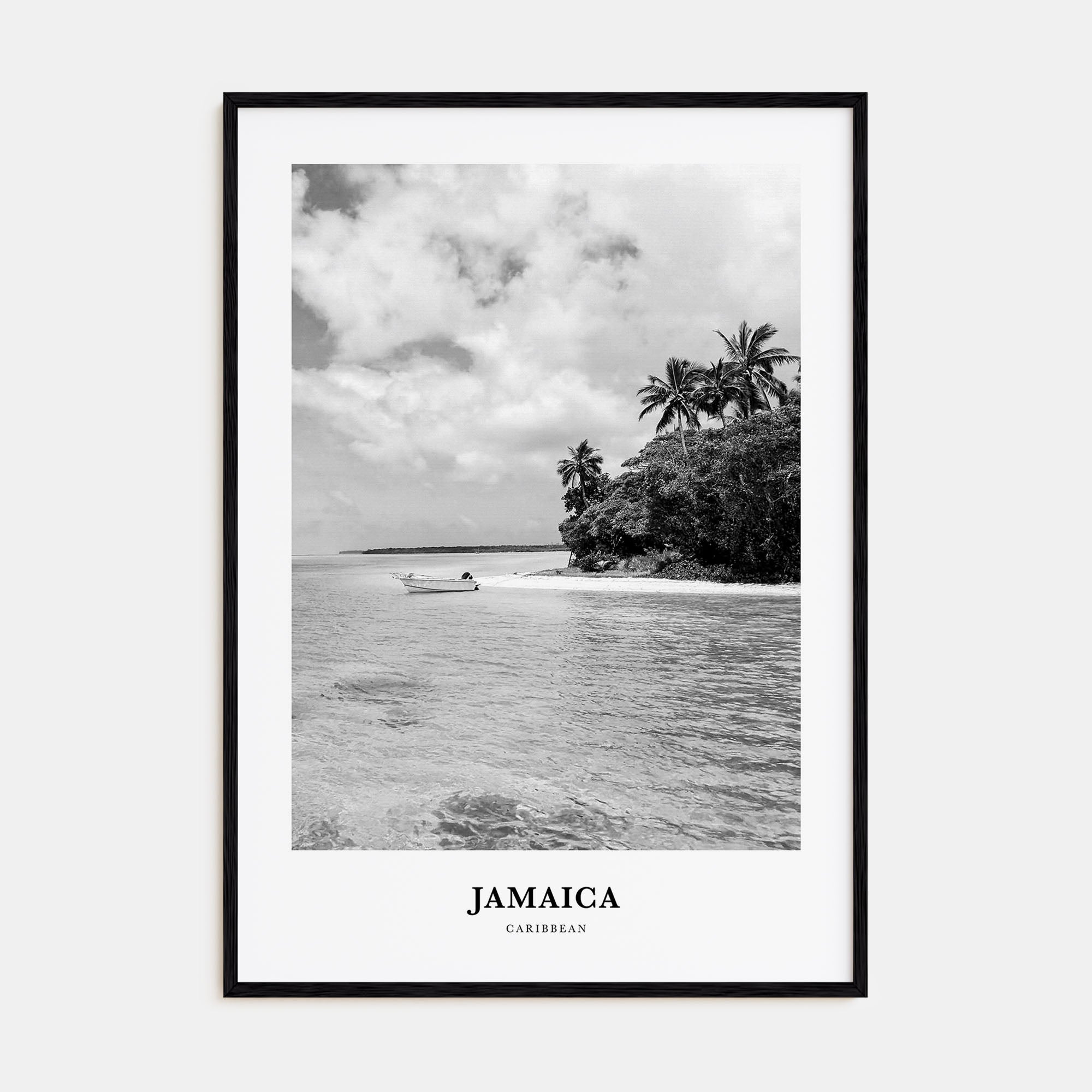 Jamaica Portrait B&W No 3 Poster