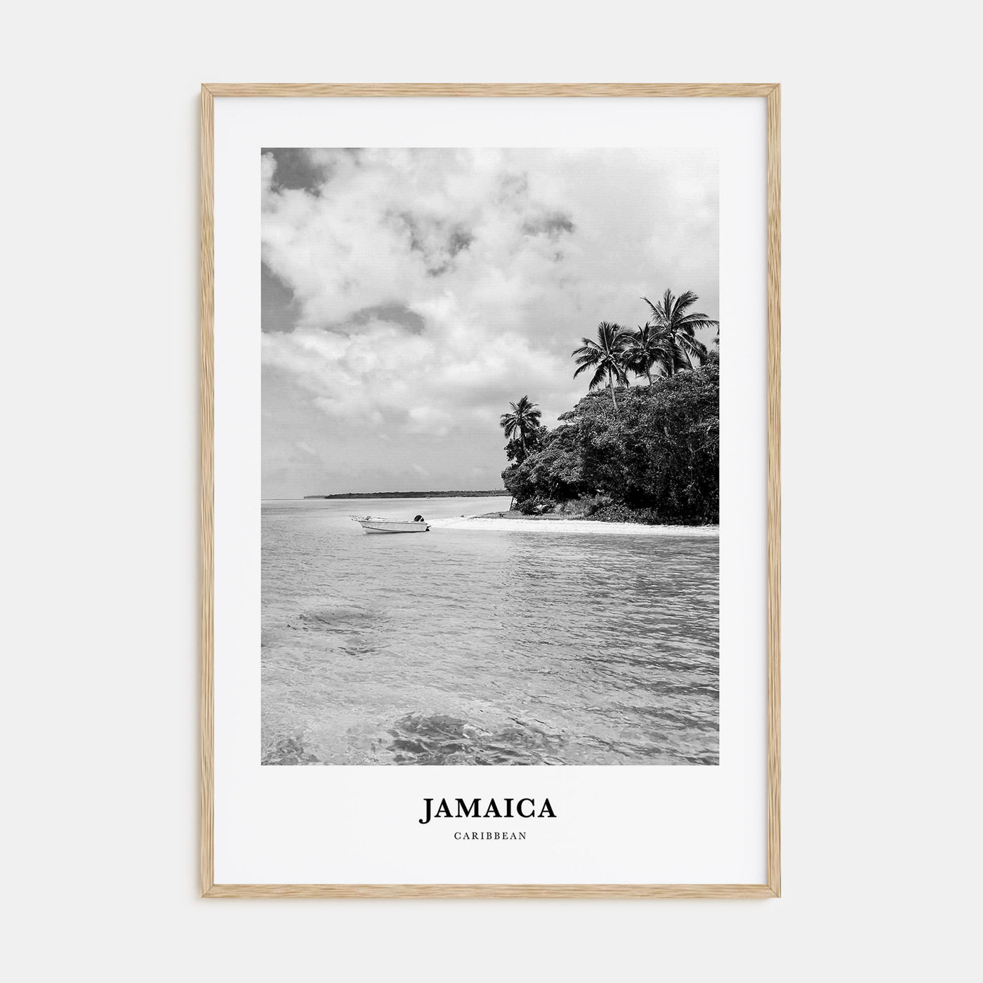 Jamaica Portrait B&W No 3 Poster
