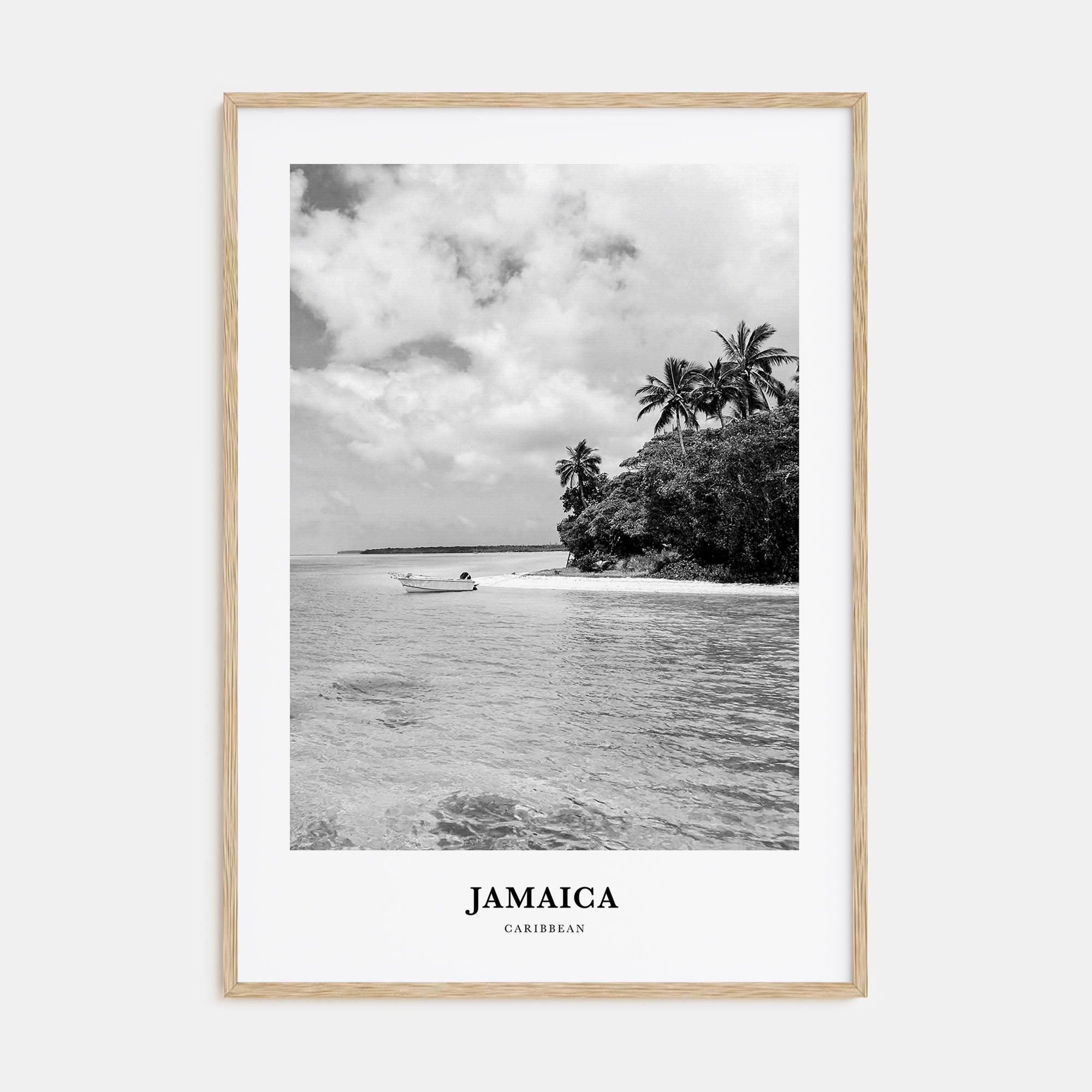Jamaica Portrait B&W No 3 Poster