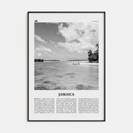 Jamaica Travel B&W No 1 Poster