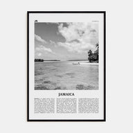 Jamaica Travel B&W No 1 Poster