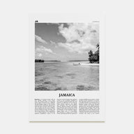 Jamaica Travel B&W No 1 Poster
