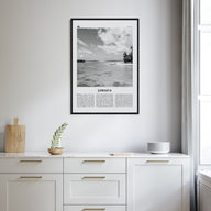 Jamaica Travel B&W No 1 Poster