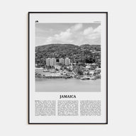 Jamaica Travel B&W No 3 Poster
