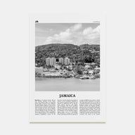 Jamaica Travel B&W No 3 Poster