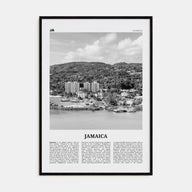 Jamaica Travel B&W No 3 Poster