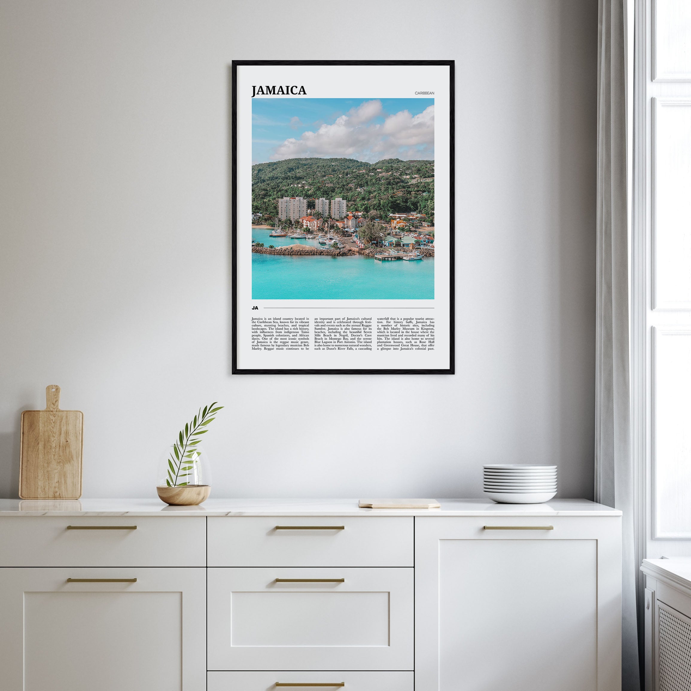 Jamaica Travel Color No 2 Poster