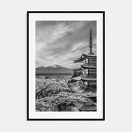 Japan Photo B&W Poster