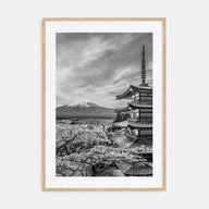 Japan Photo B&W Poster