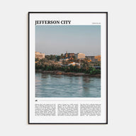 Jefferson City Travel Color No 1 Poster