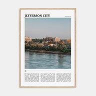 Jefferson City Travel Color No 1 Poster