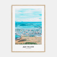 Jeju Island Portrait Color Poster