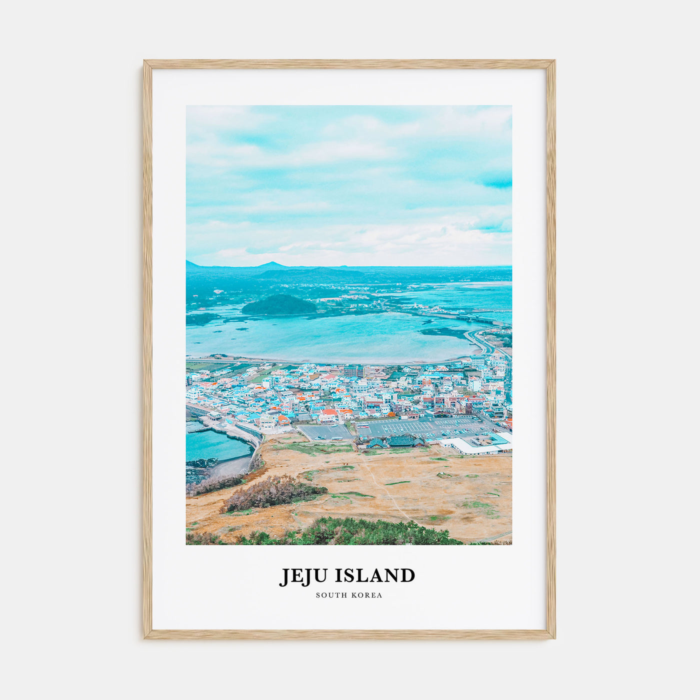 Jeju Island Portrait Color Poster