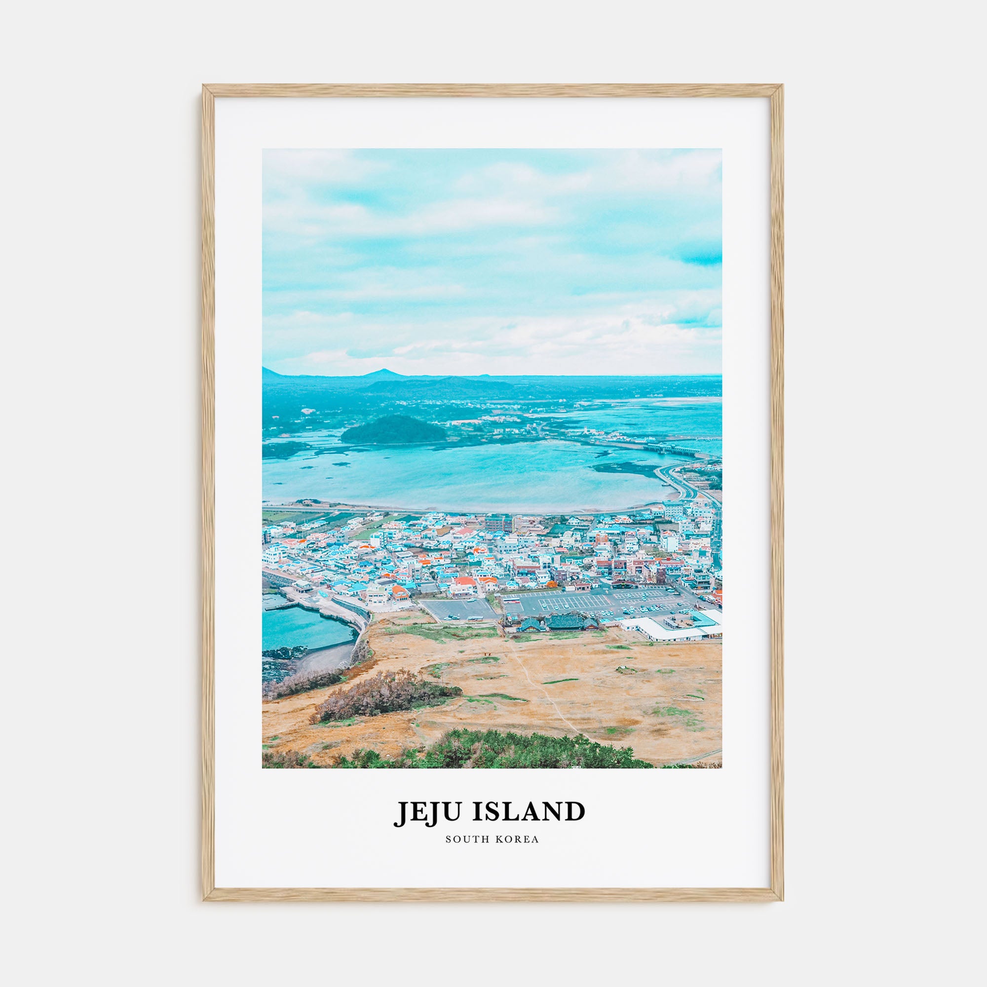 Jeju Island Portrait Color Poster
