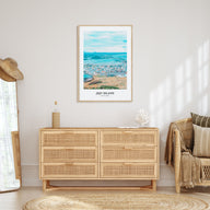 Jeju Island Portrait Color Poster