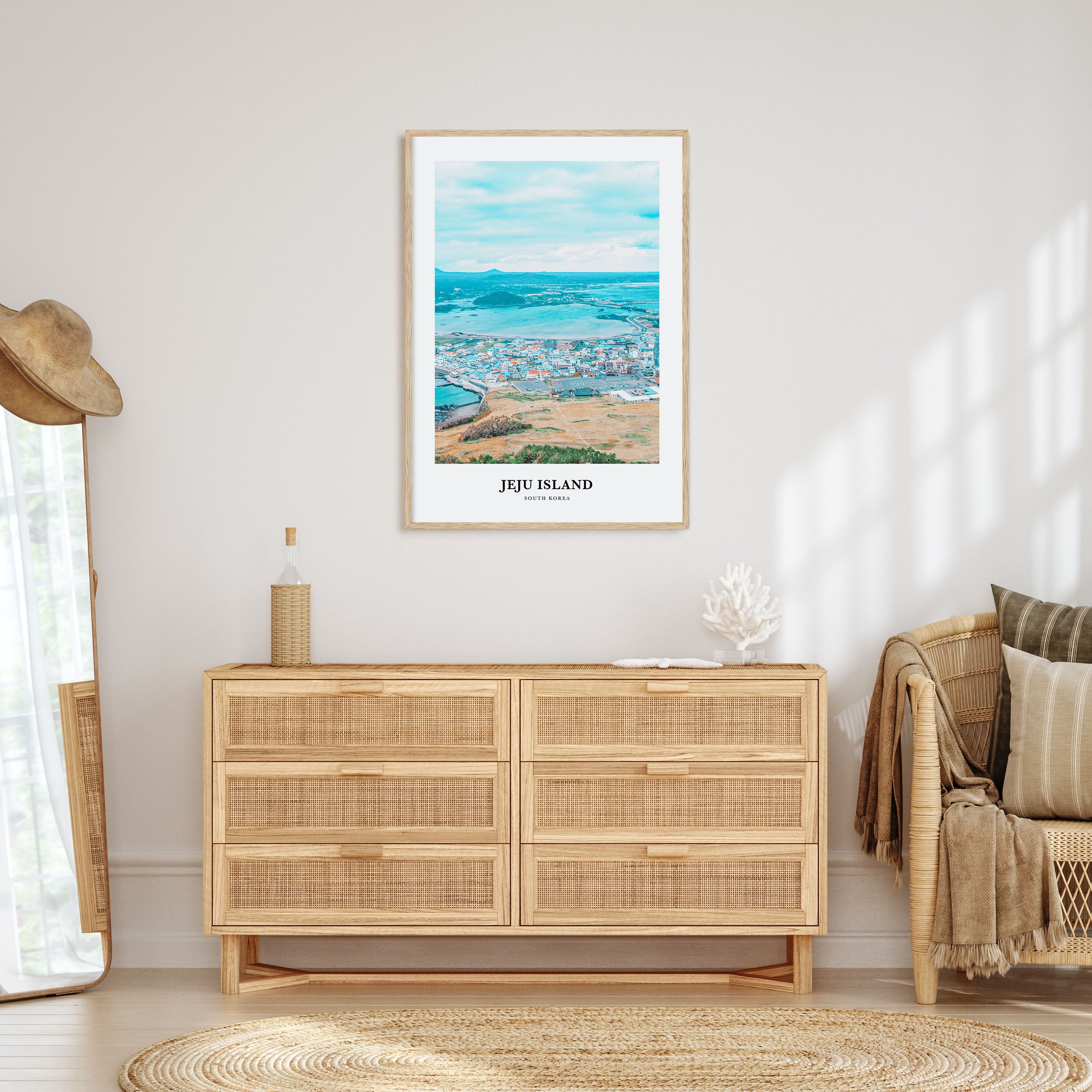 Jeju Island Portrait Color Poster
