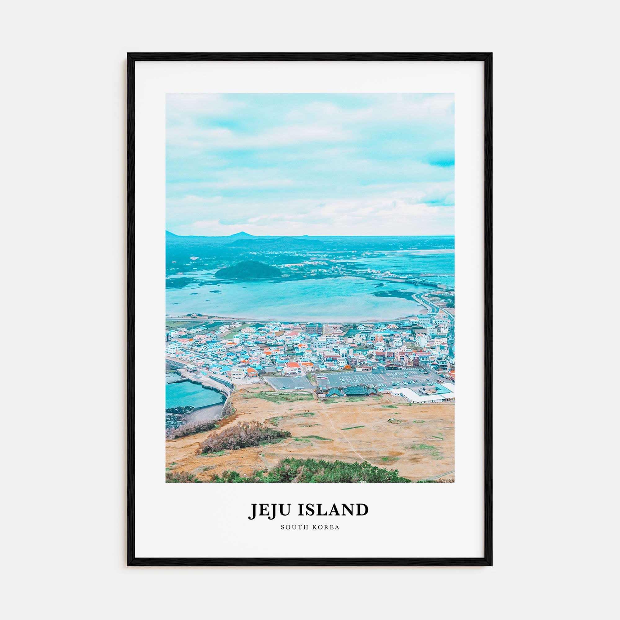 Jeju Island Portrait Color Poster