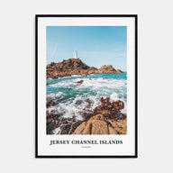 Jersey, Channel Islands Portrait Color No 1 Poster