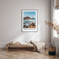 Jersey, Channel Islands Portrait Color No 1 Poster