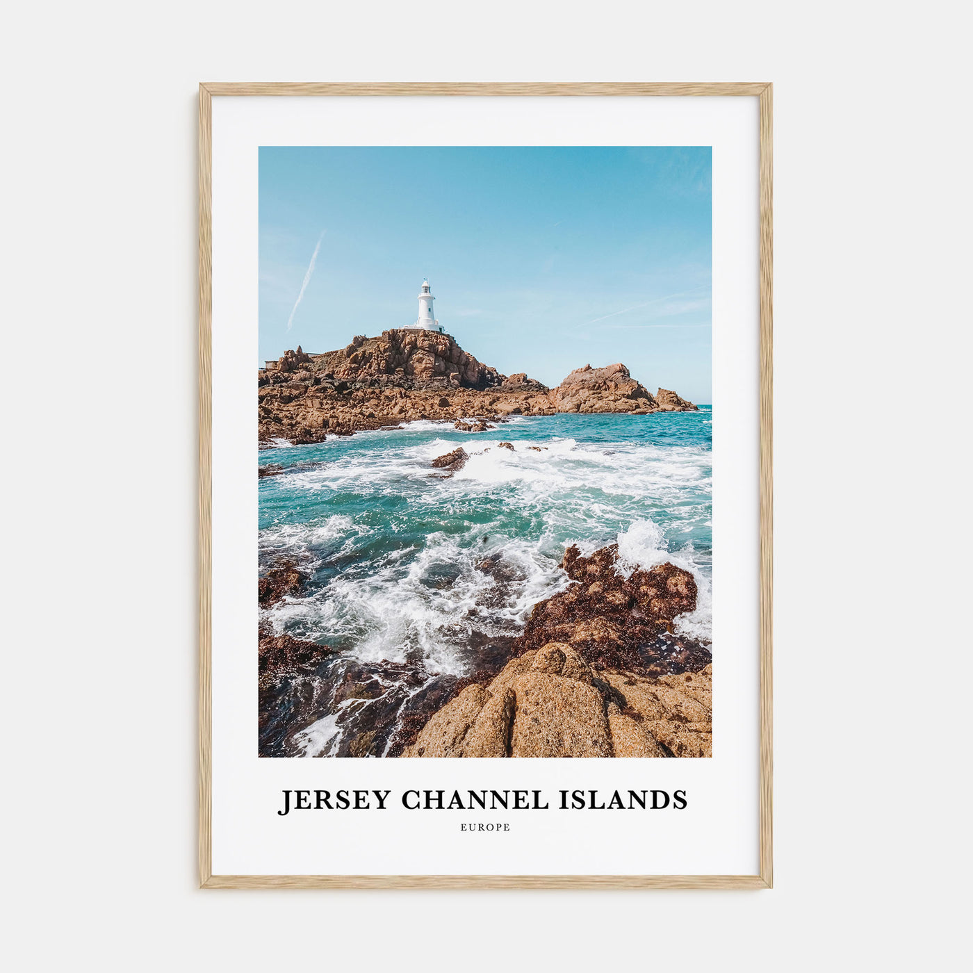 Jersey, Channel Islands Portrait Color No 1 Poster