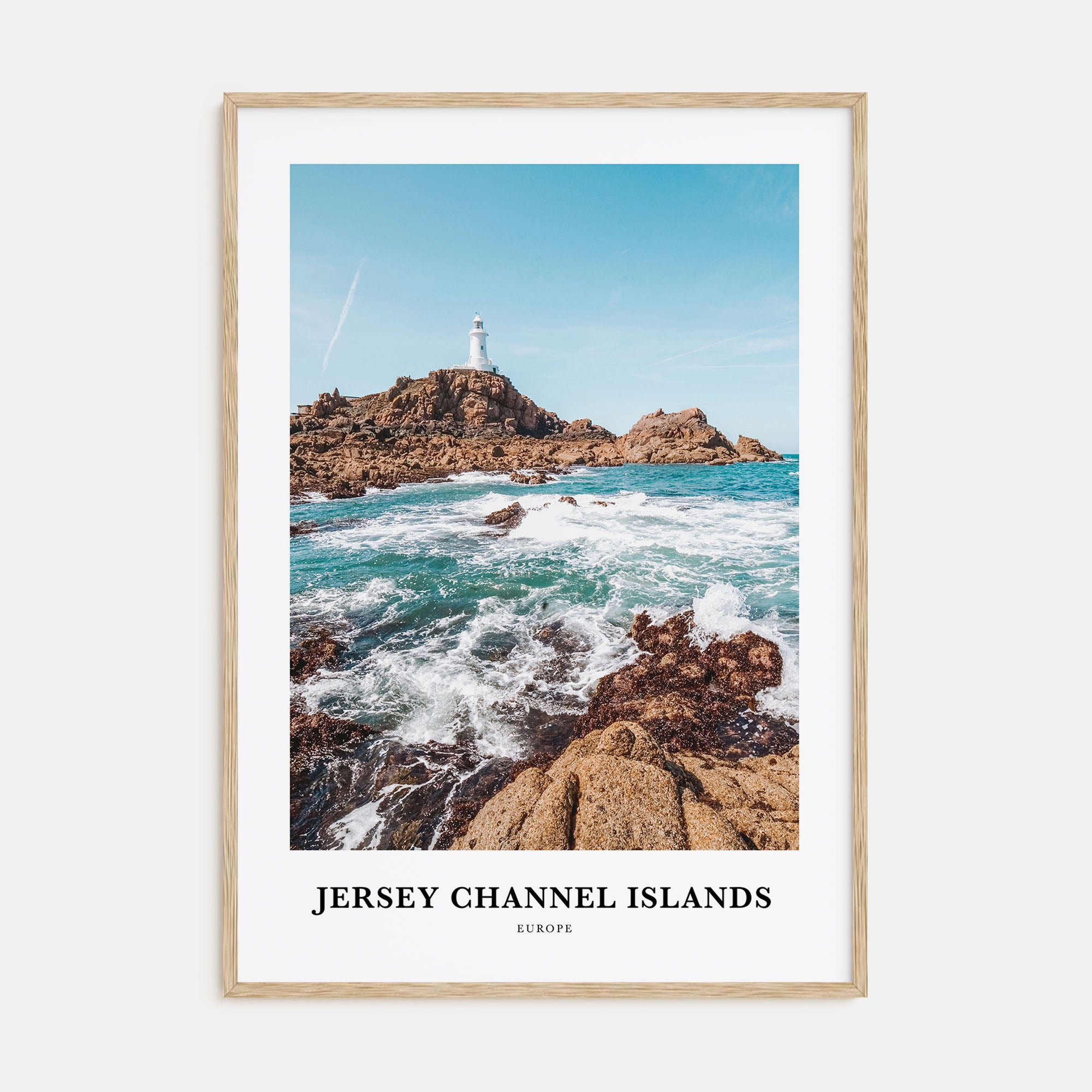 Jersey, Channel Islands Portrait Color No 1 Poster