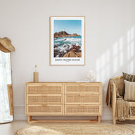 Jersey, Channel Islands Portrait Color No 1 Poster