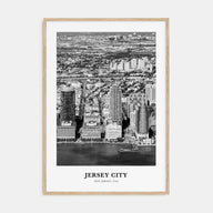 Jersey City Portrait B&W No 1 Poster