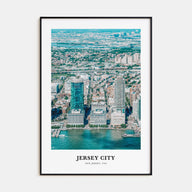 Jersey City Portrait Color Poster