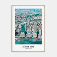 Jersey City Portrait Color Poster