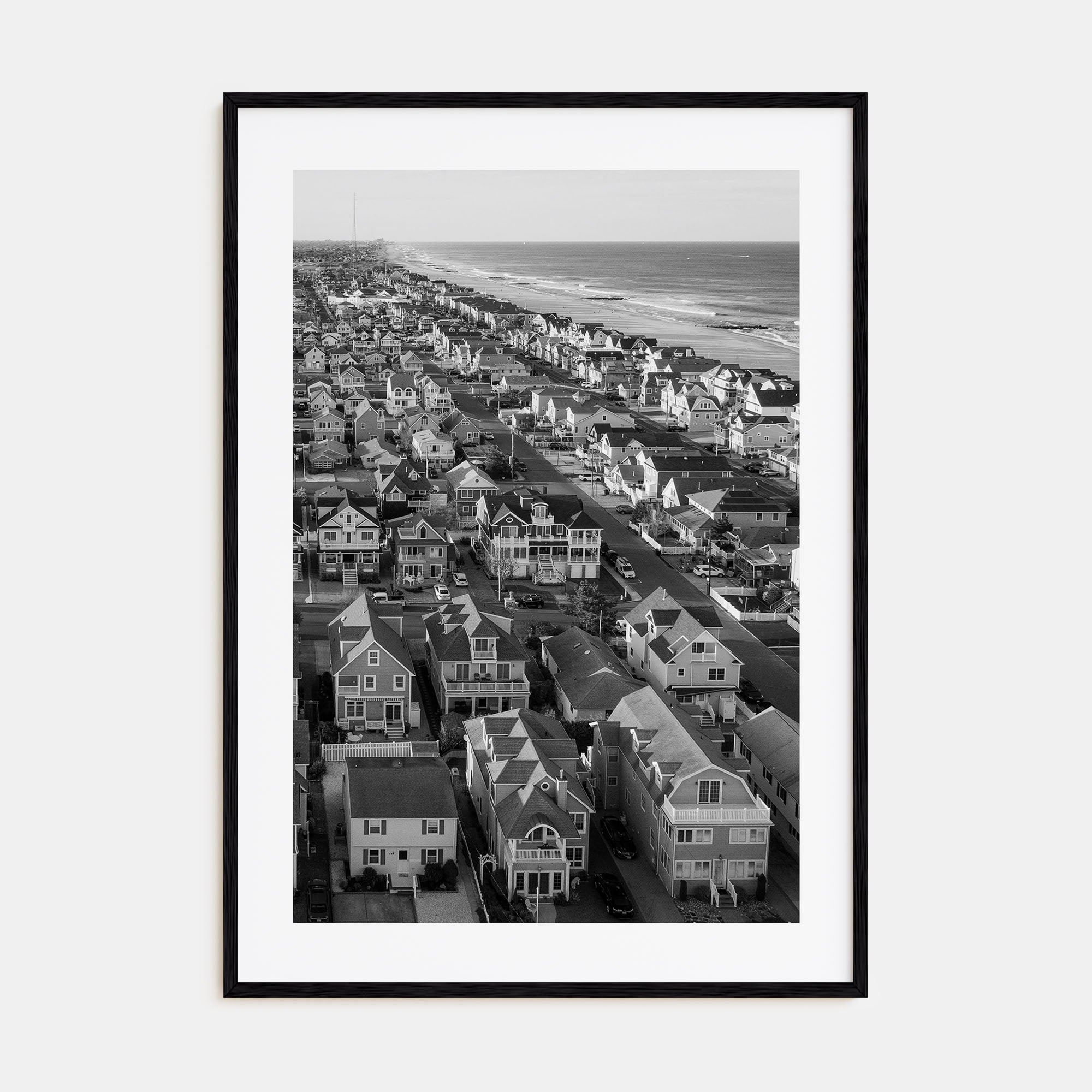 Jersey Shore Photo B&W Poster