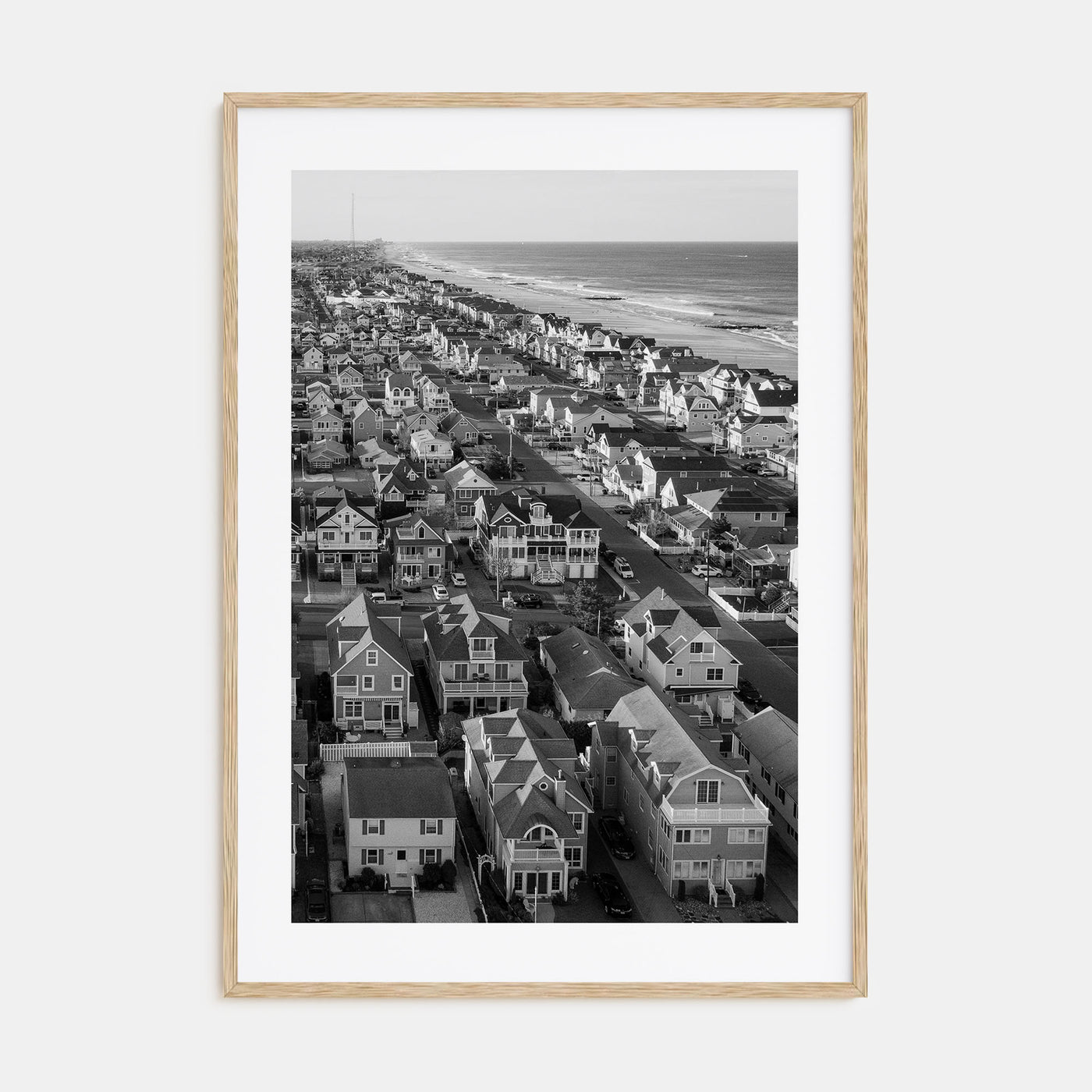 Jersey Shore Photo B&W Poster